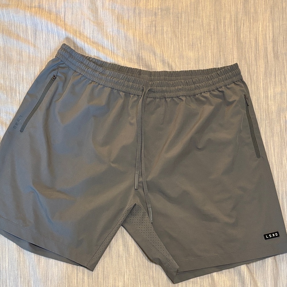 Men's Gray 7in LSKD Shorts | 2XL